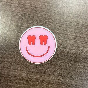4/$10 Smiley Face Sticker